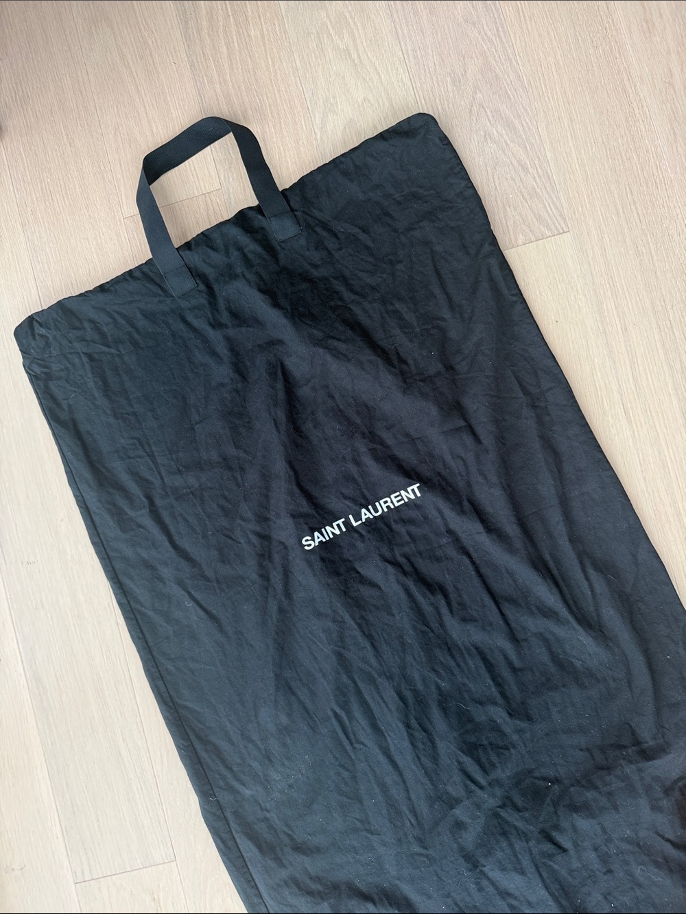 Saint Laurent Black Garment Bag - Picture 5 of 7